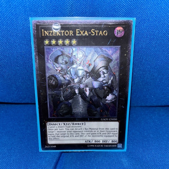 yugioh inzektor cards Yu-Gi-Oh! - Firefly (GAOV-EN028) - Galactic Overlord - 1st Edition player and collector. Yu-Gi-Oh Card Inzektor Exa Stag